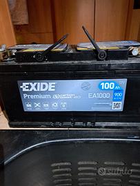 batteria motore usata 100 ah excide