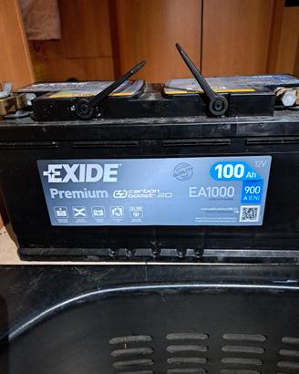 batteria motore usata 100 ah excide