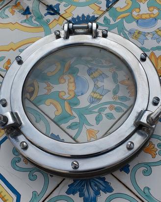 oblò nautico in acciaio inox 