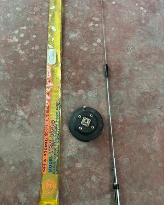 Antenna radioamatoriale veicolare bibanda 144/430