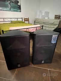 Coppia casse YAMAHA DXR 15