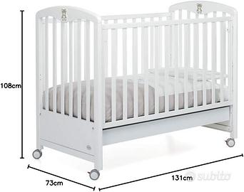 Foppapedretti Lettino con Sponda a Scomparsa