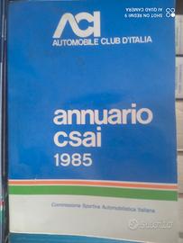 Annuario ACI ,CSAI REGOLAMENTO SPORTIVO 