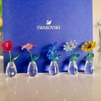 Set fiori Swarovski