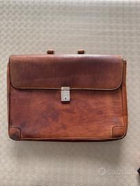 Borsa in pelle vintage anni 70