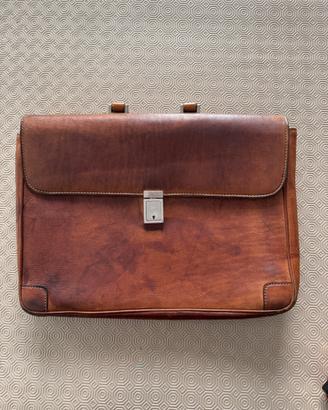 Borsa in pelle vintage anni 70