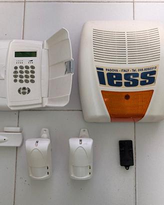 Kit Antifurto Casa Wireless IESS