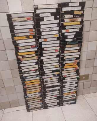 Lotto 118 VHS  anni 90