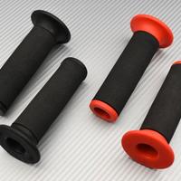 Coppia di manopole Gomma - per manubrio 22 / 24mm