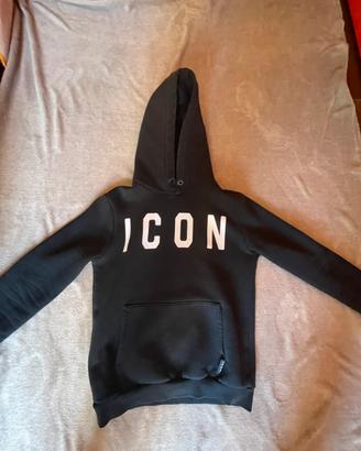Felpa Dsquared2 "ICON" - Nera -