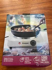 Piastra elettrica portatile Kooper 1000w
