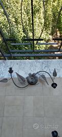 Lampadario a 2 bracci