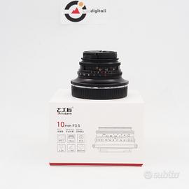 7artisans 10mm f3.5 MF Nikon Z Pari al nuovo