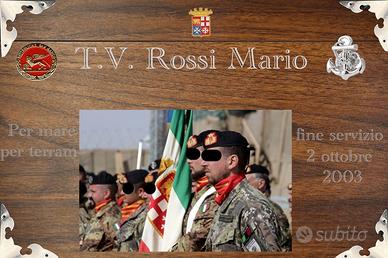 Crest personalizzabile reggimento San Marco