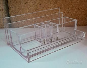 Rede guzzini set scrivania ufficio trasparente 