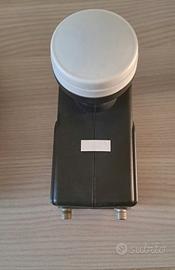 Free Quad universal 2 uscite  Antenna parabolica