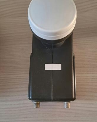 Free Quad universal 2 uscite  Antenna parabolica