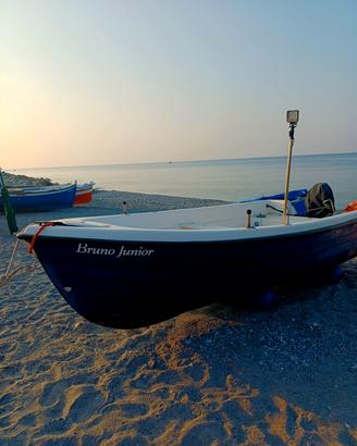 BARCA ZIRKA 450 MT + SUZUKI 20 CV 4 TEMPI