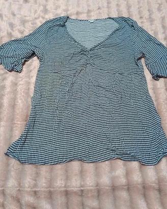 top da donna con maniche a 3/4