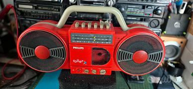 Radio Boombox Vintage Anni '80' Philips Roller