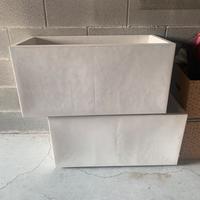 2x Fioriera/Cassettiera Kebe 100x40cm