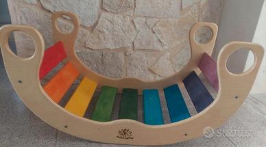 Rocker BabyWood rainbow