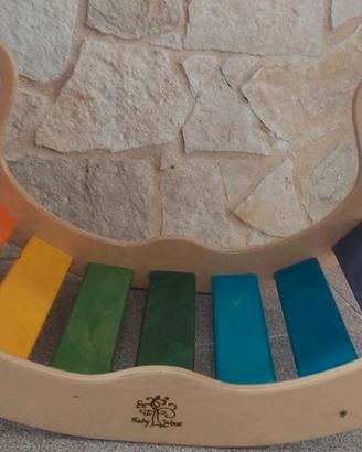 Rocker BabyWood rainbow