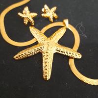 completo collana e orecchini estivi