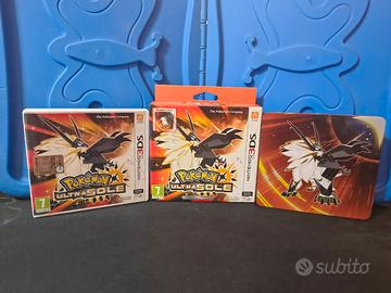Pokemon Ultra sole Steelbook edizione limitata 3DS
