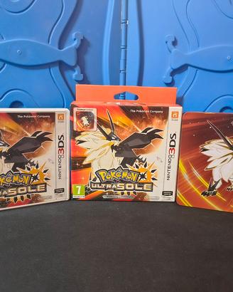 Pokemon Ultra sole Steelbook edizione limitata 3DS