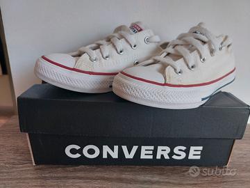 converse bianche numero 30