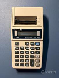 Calcolatore Citizen printing CX-55 vintage