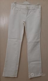 Pantalone donna " Benetton ", colore bianco,  TG46