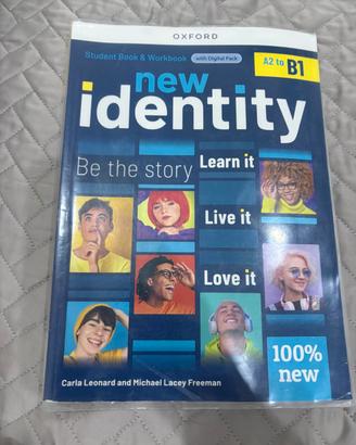 libro di inglese New Identity A2 - B1