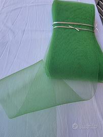 nastri crinolina 15cm x 50mt. verde 
