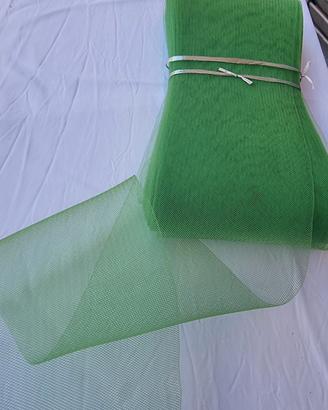 nastri crinolina 15cm x 50mt. verde 