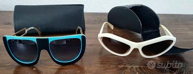 Occhiali da sole marca Fendi e Prada originali