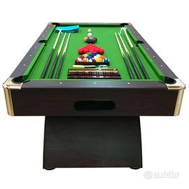 Tavolo da Biliardo con accessori 8ft Leonida