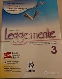 Libro "Leggermente" di antologia, vol 3