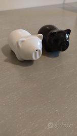 coppia di sale e pepe maialini