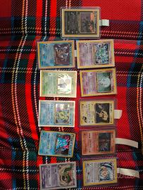 Lotto carte Pokémon old