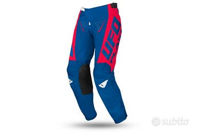 Pantaloni Motocross UFO Oblivion Rosso/Blu