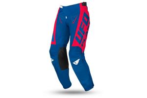 Pantaloni Motocross UFO Oblivion Rosso/Blu