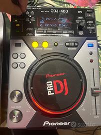 Coppia di cdj400 Pioneer