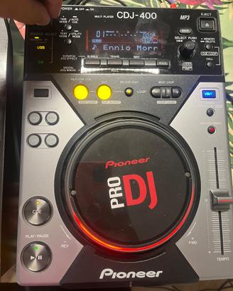 Coppia di cdj400 Pioneer