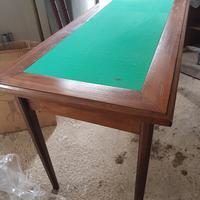 Scrivania Tavolo di legno e vetro