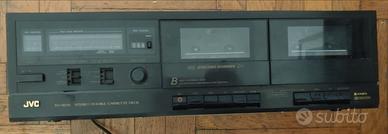 doppia piastra tape deck jvc td-w11x registratore