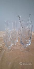 Servizio Bicchieri di Cristallo + Bicchieri da Te