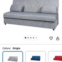 Divano letto 3 posti