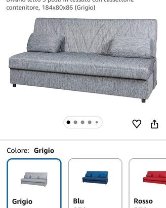 Divano letto 3 posti